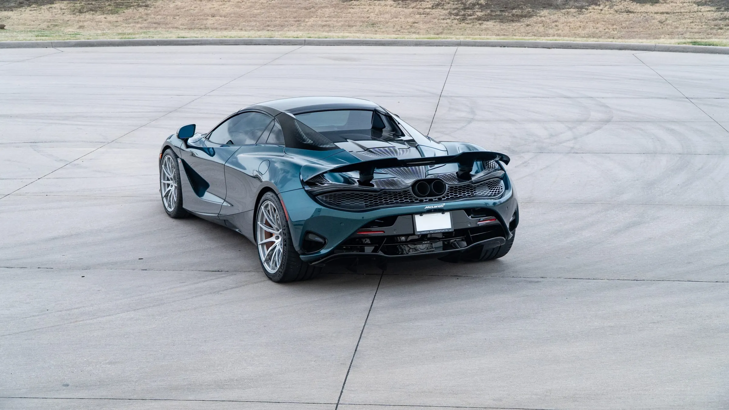 McLaren 750S, Titanium X-Pipe Exhaust